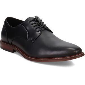 PERRY ELLIS 13W GOTHEMBURE WIDE Black Brown Soles Dress Lace Up Oxford Shoes